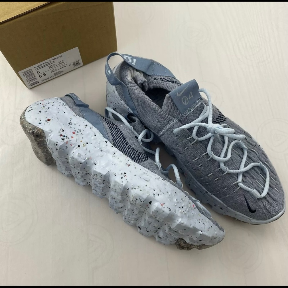 Nike SPACE HIPPIE 04 BLUE Sneakers Athletic 8